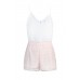 Tfnc Carla Bis Pink Playsuit