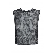 Lace & Beads Brooklyn Black Top