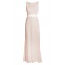 Tfnc Halannah Nude Maxi Dress