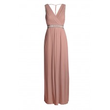 Tfnc Linda Taupe Maxi Dress