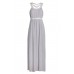 Tfnc Helana Grey Maxi Embellished Dress