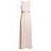 Tfnc Halannah Embellished Nude Maxi Dress