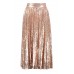 Tfnc Boho Rose Gold Sequin Skirt