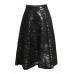 Tfnc K20 Sequin Black Skirt